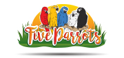 Five parrots