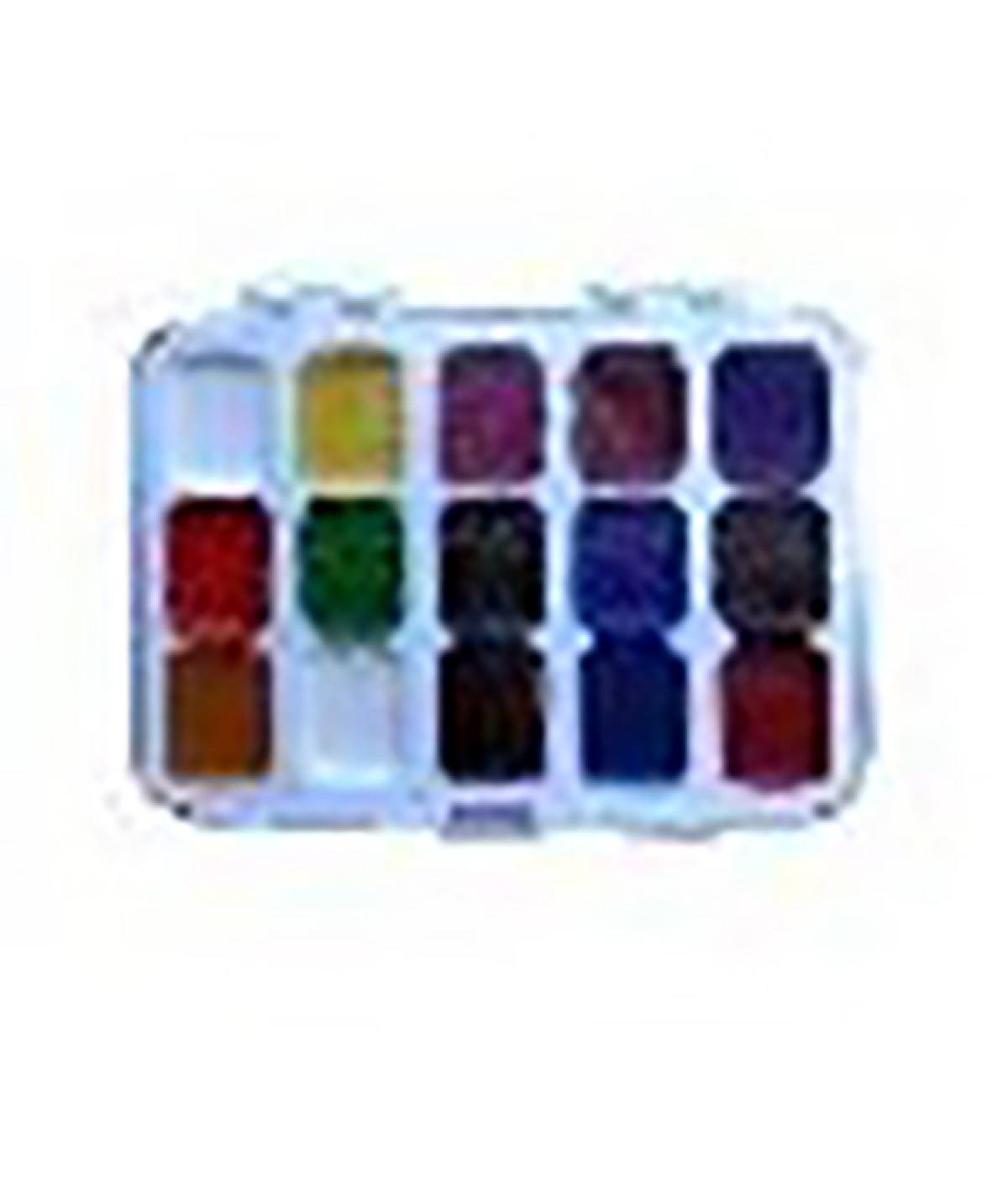 Acuarele COLORISTICA semiuscate 15 culori