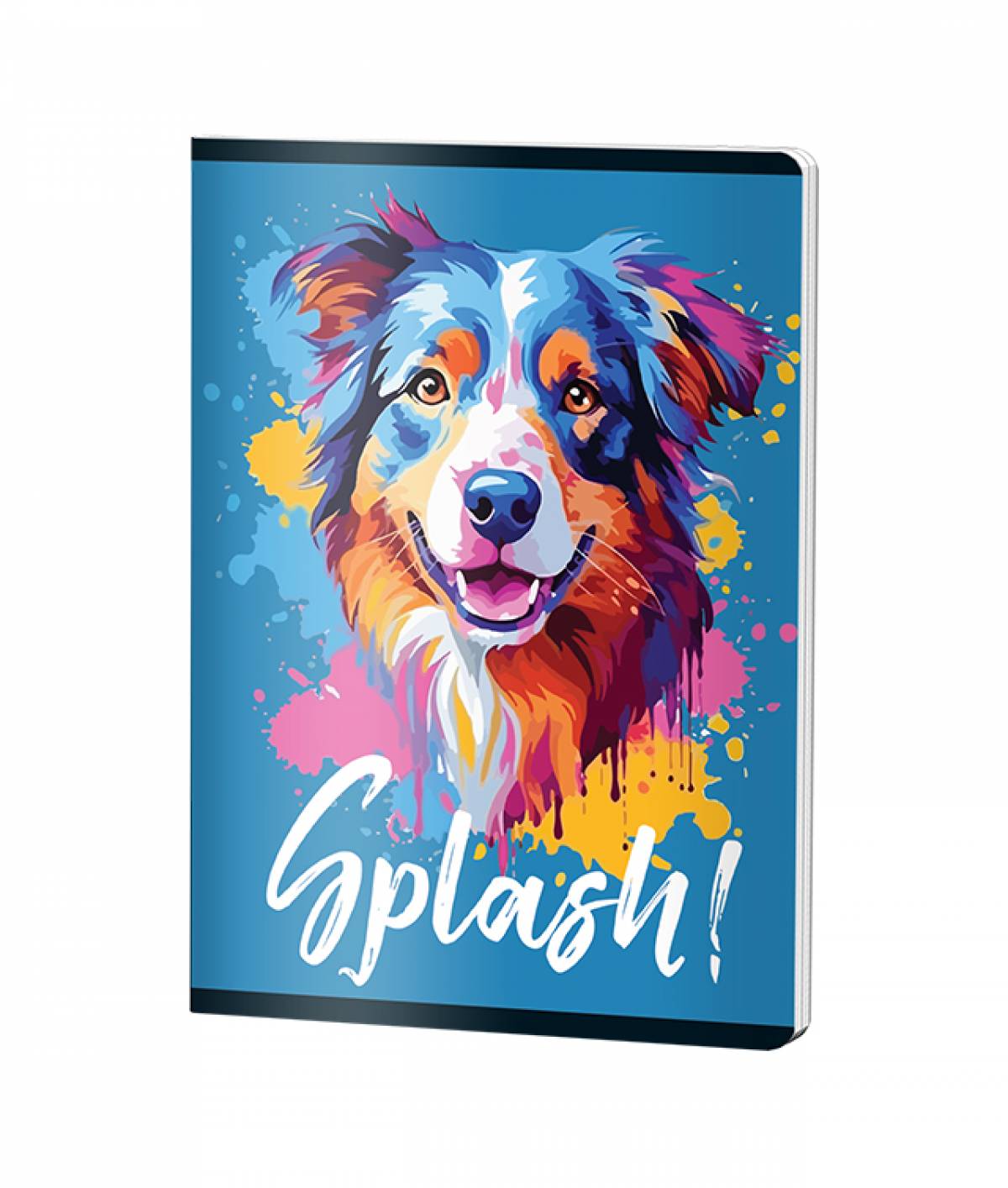 Caiet Capsat Dictando, A5, Pigna CLASIC, 48file, 70 gr, UNI DOG CH
