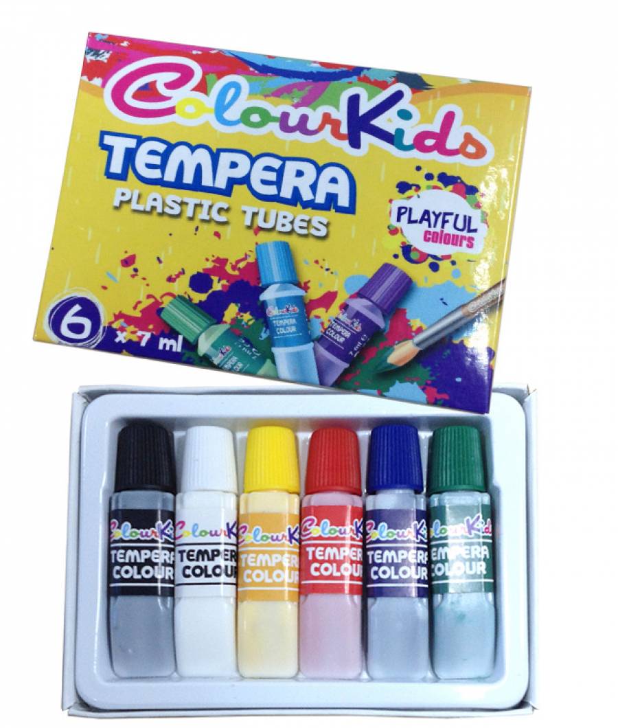 Set Tempera 06/set 07ml. ColourKids