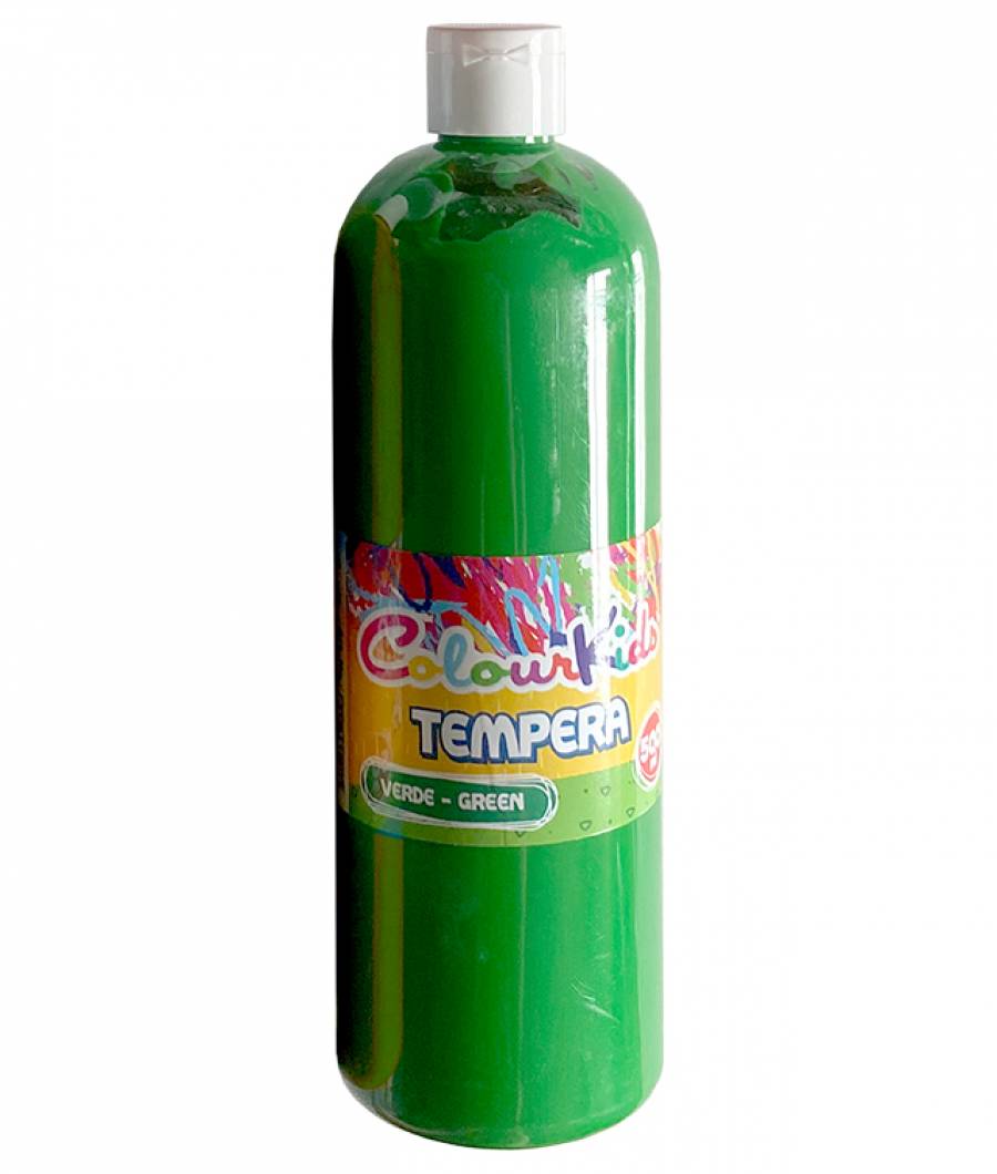 Tempera 500ml./sticla, verde Colour Kids