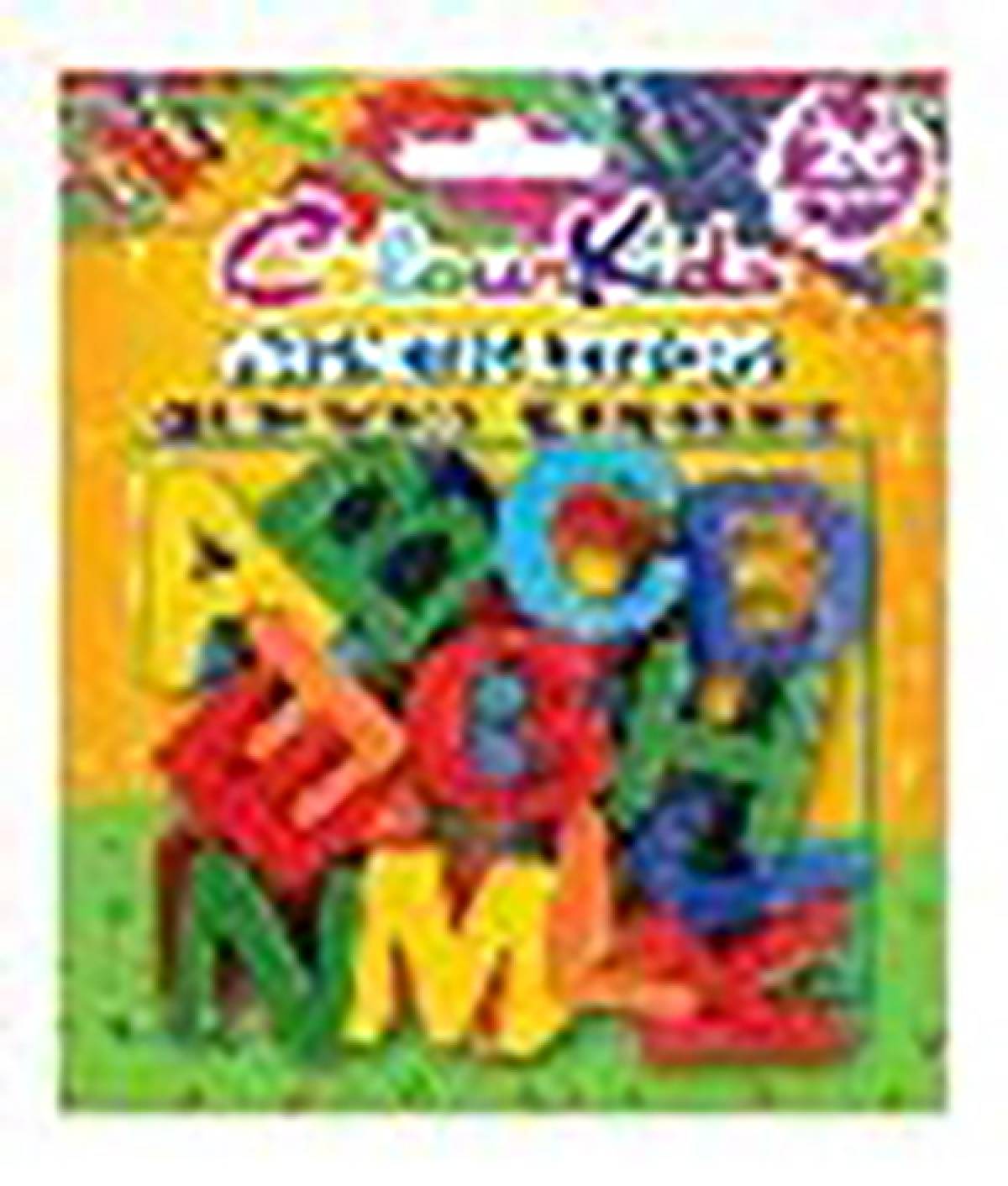 Litere magnetice CK set 26 piese 4cm diverse culori