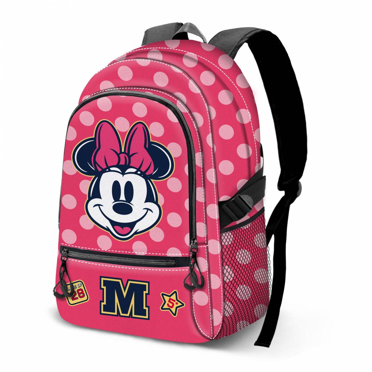 Ghiozdan Disney Minnie Mouse Class FAN Fight 2.2, roz 44x31x18cm