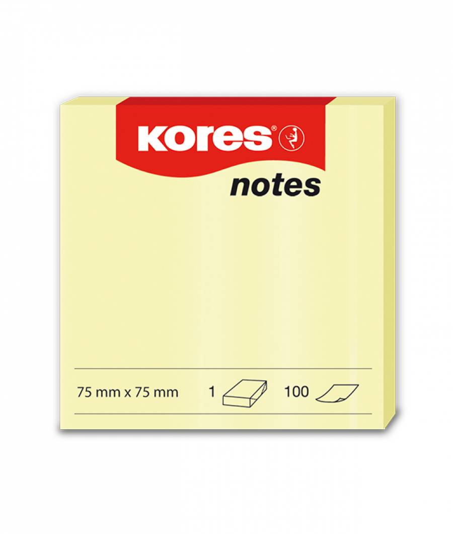 Notes Adeziv Galben Pal 100 File Kores