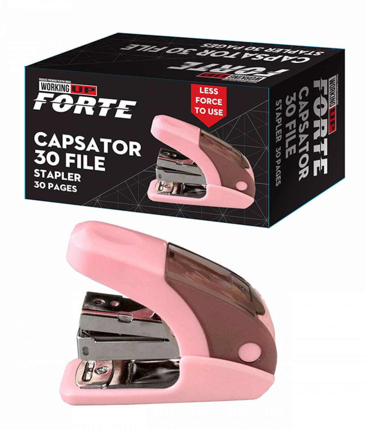 Capsator WUP plastic 30 file (Less Force) FORTE ROZ