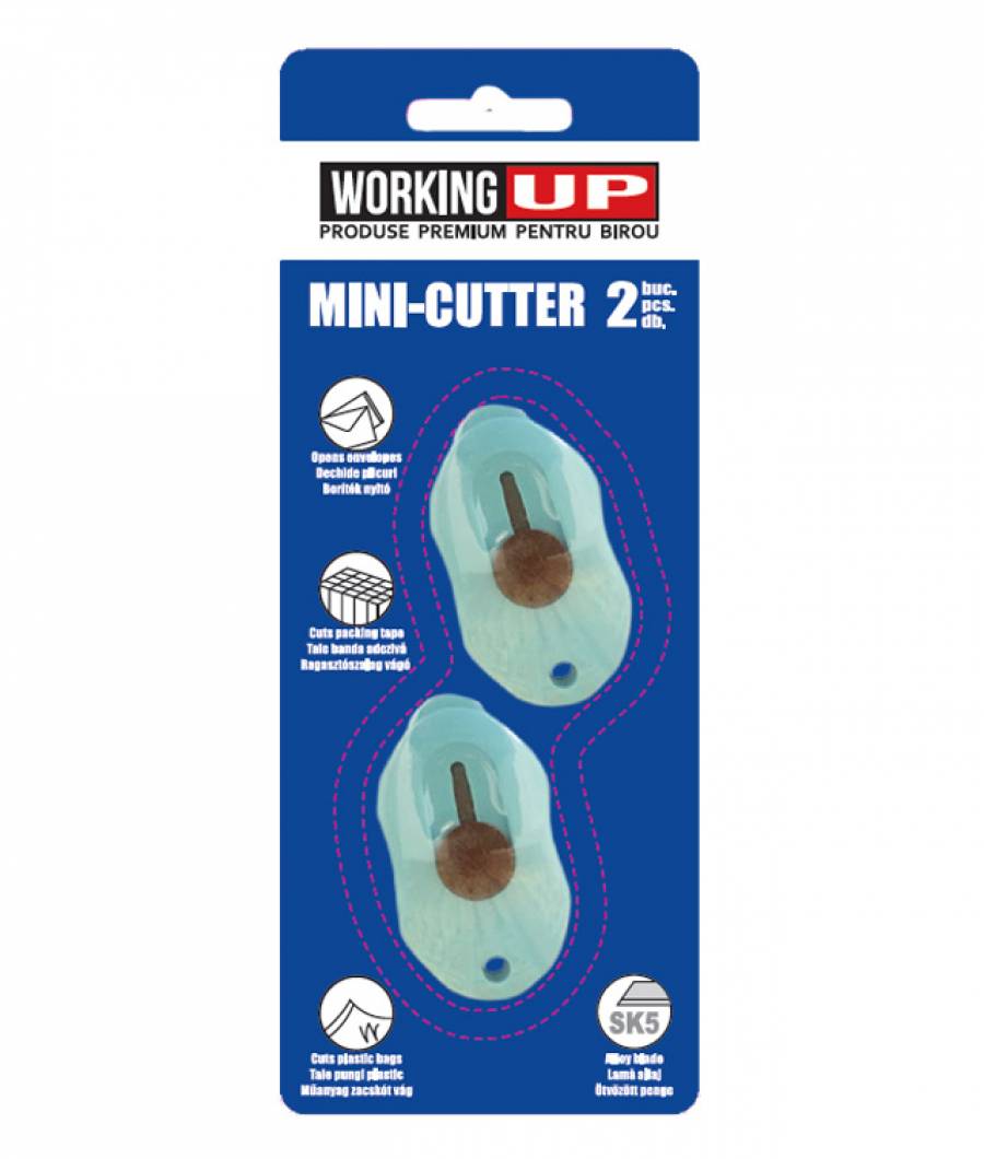 Cutter WUP mic 2buc in punga
