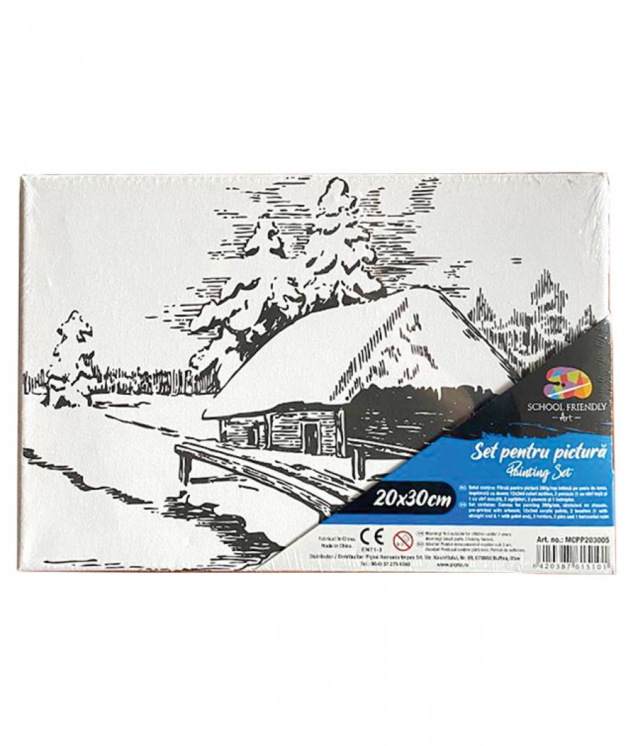 Panza SF ART pre printata sasiu lemn 16x25cm 20x30cm Peisaj 2