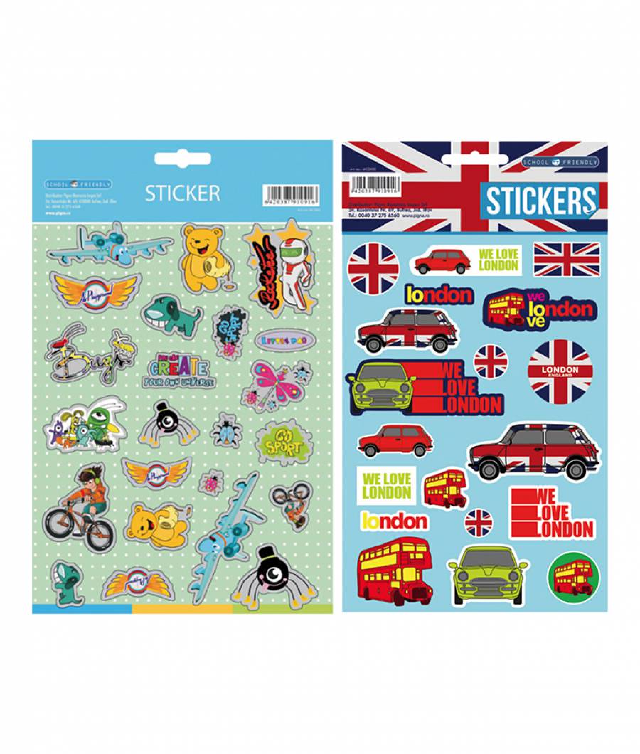 Sticker XOXO baieti London