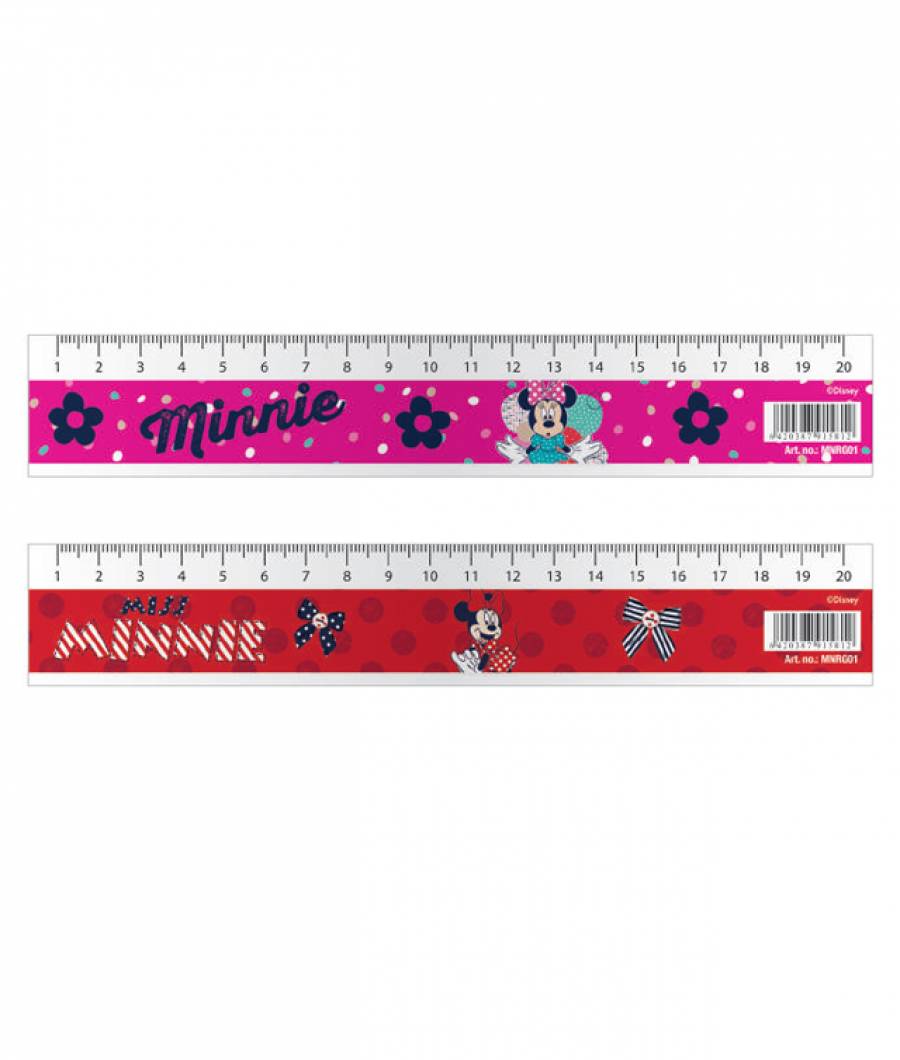 Rigla 20cm Minnie