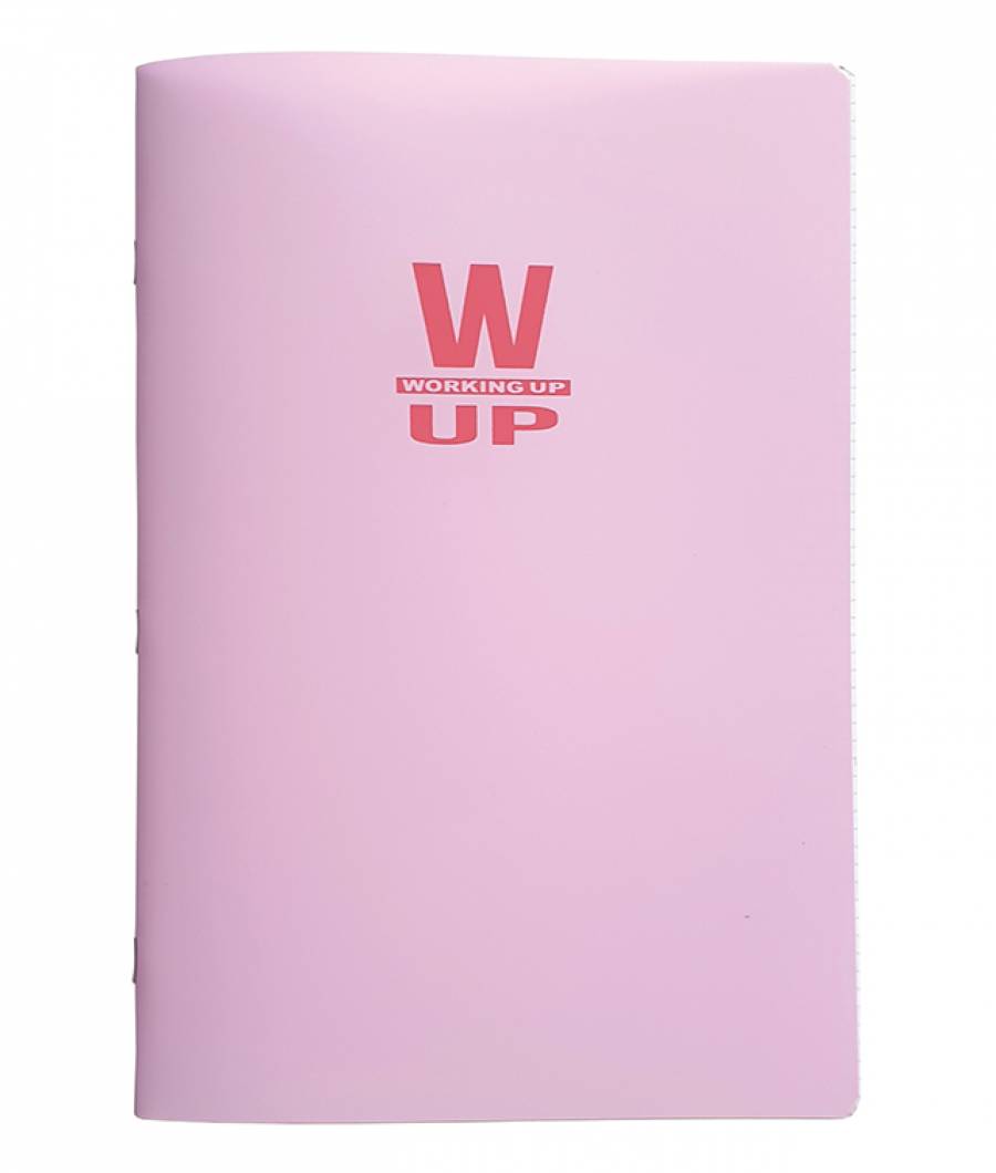 Caiet WUP PP A4 60f M  300 mic 70gr roz pastel