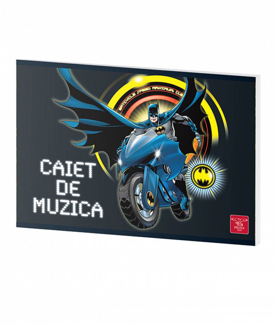 Caiet Muzica 24file Batman 