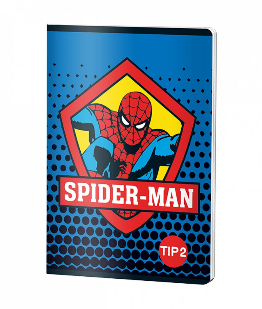 Caiet Tip 2 A5 24file Spiderman 
