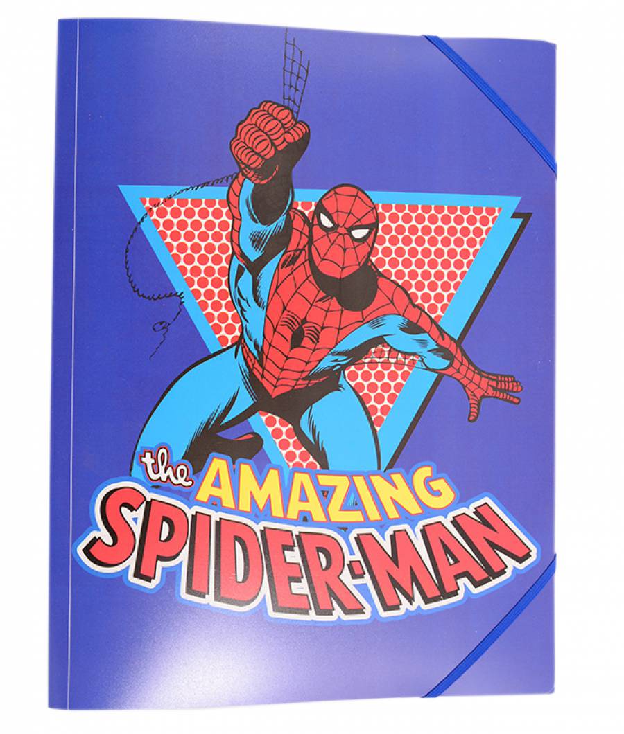 Mape plastic cu elastic Spiderman 