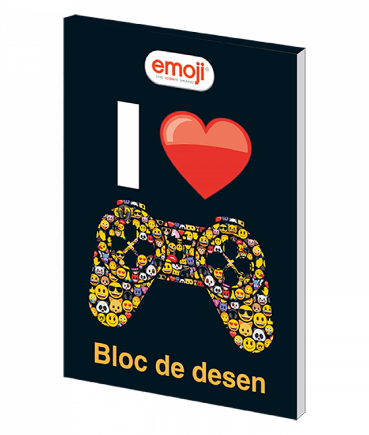 Bloc desen, A4, hartie speciala 160gr, recomandat acuarela, tempera, acrilic, 16file Emoji OK 2268