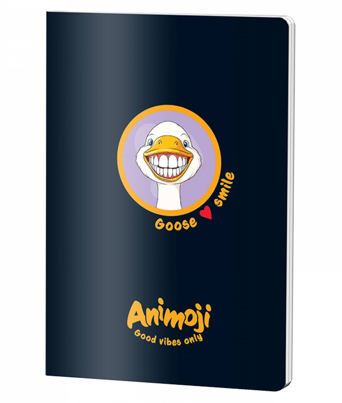 Caiet Dictando, A4, ANIMOJI, 80file, 60 gr, GOOSE