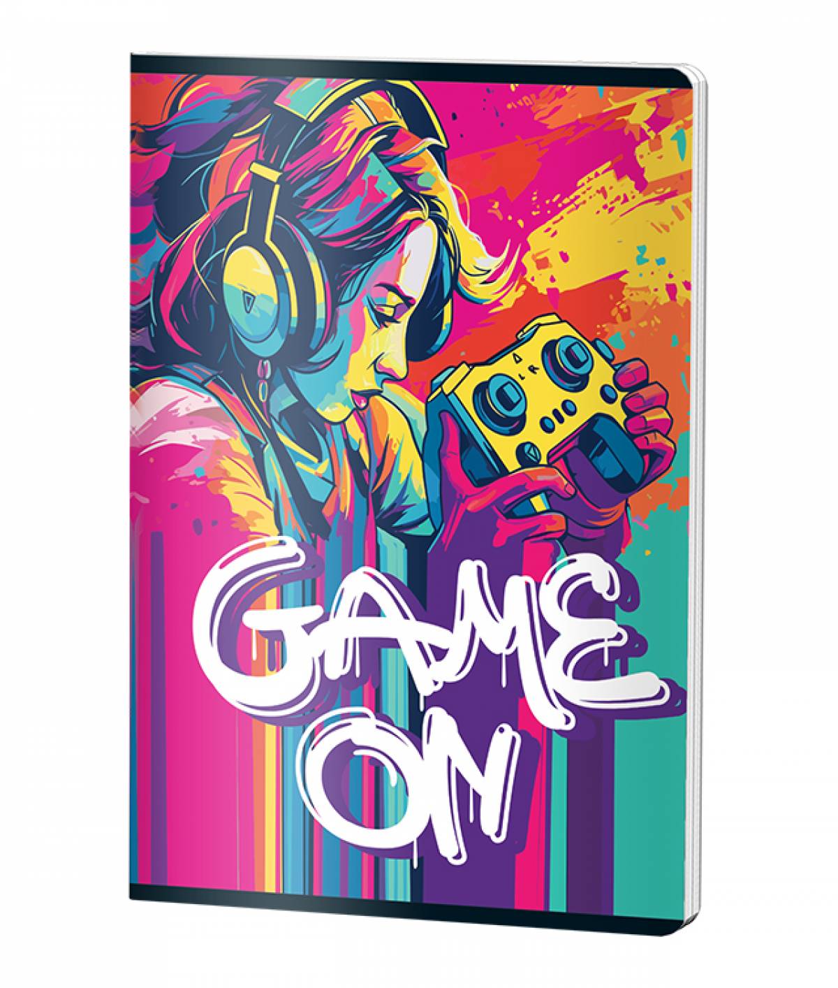 Caiet Dictando, A4 Studentesc, Pigna Clasic, 80file, 70 gr, GAMER