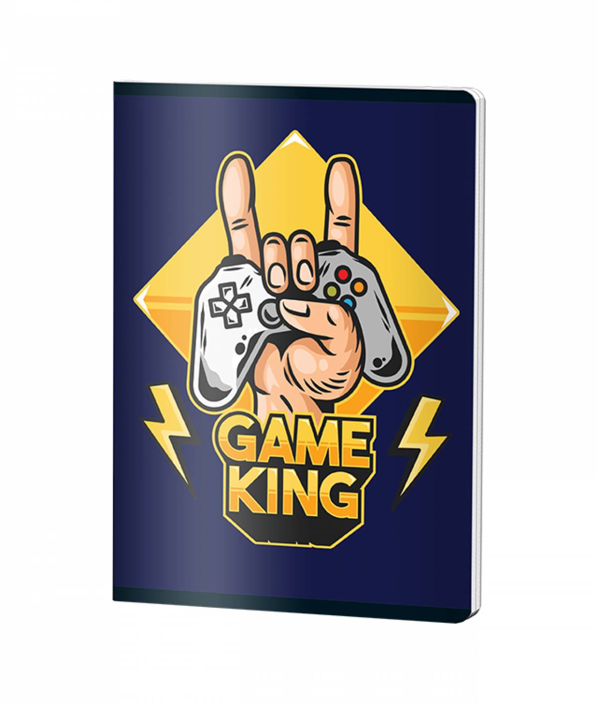 Caiet Dictando, A5, Pigna Clasic, 80file, 70 gr, GAMER
