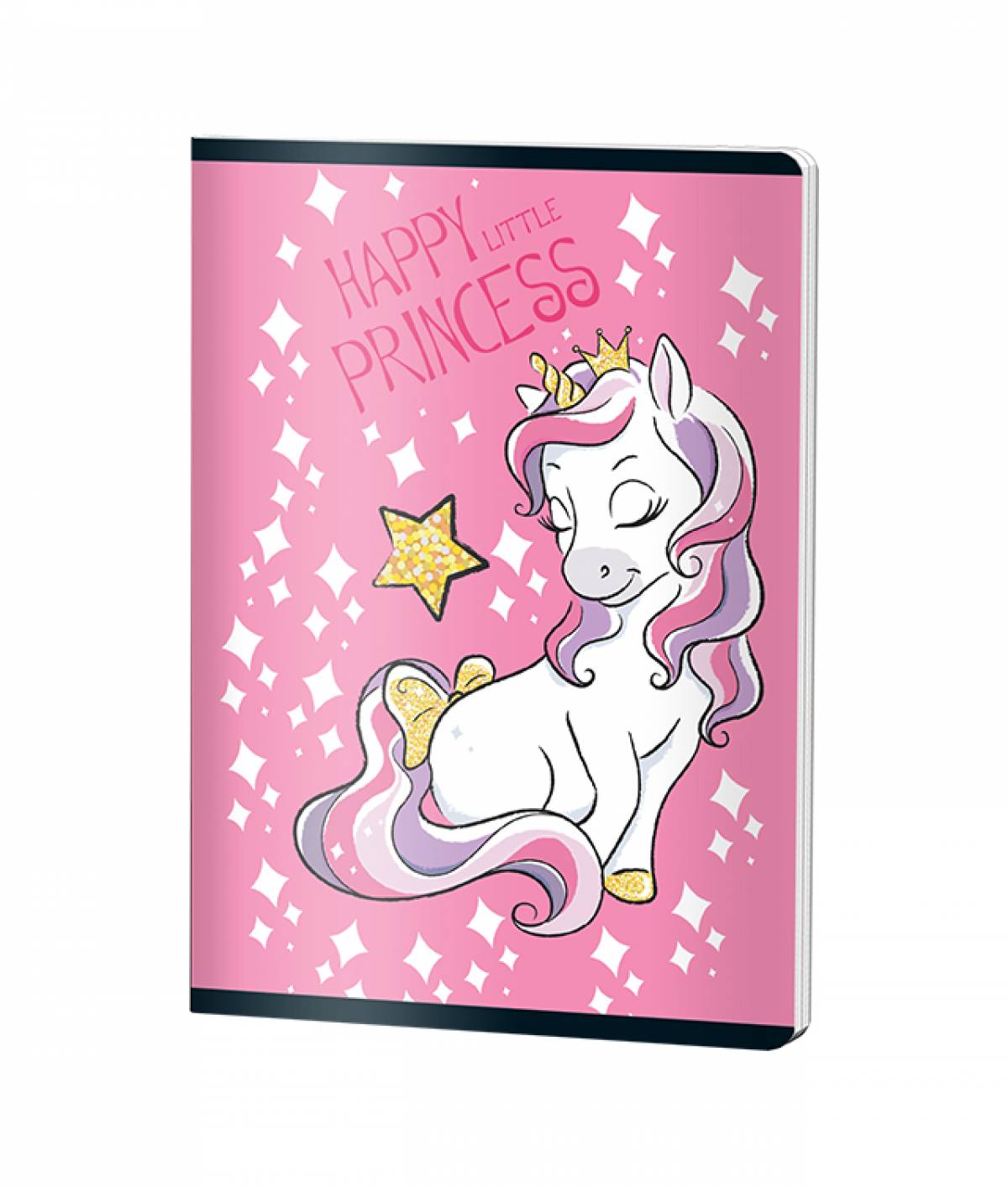 Caiet Dictando, A5, Pigna Clasic, 80file, 70 gr, ICE UNICORN