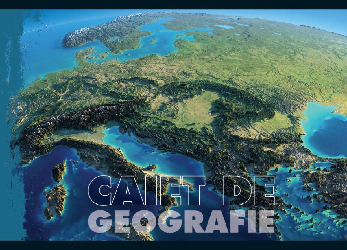 Caiet Geografie, 17x24cm, Pigna Classic, 24file, 60gr 32
