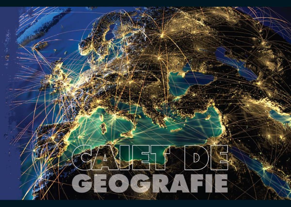 Caiet Geografie, 17x24cm, Pigna Classic, 24file, 60gr 33