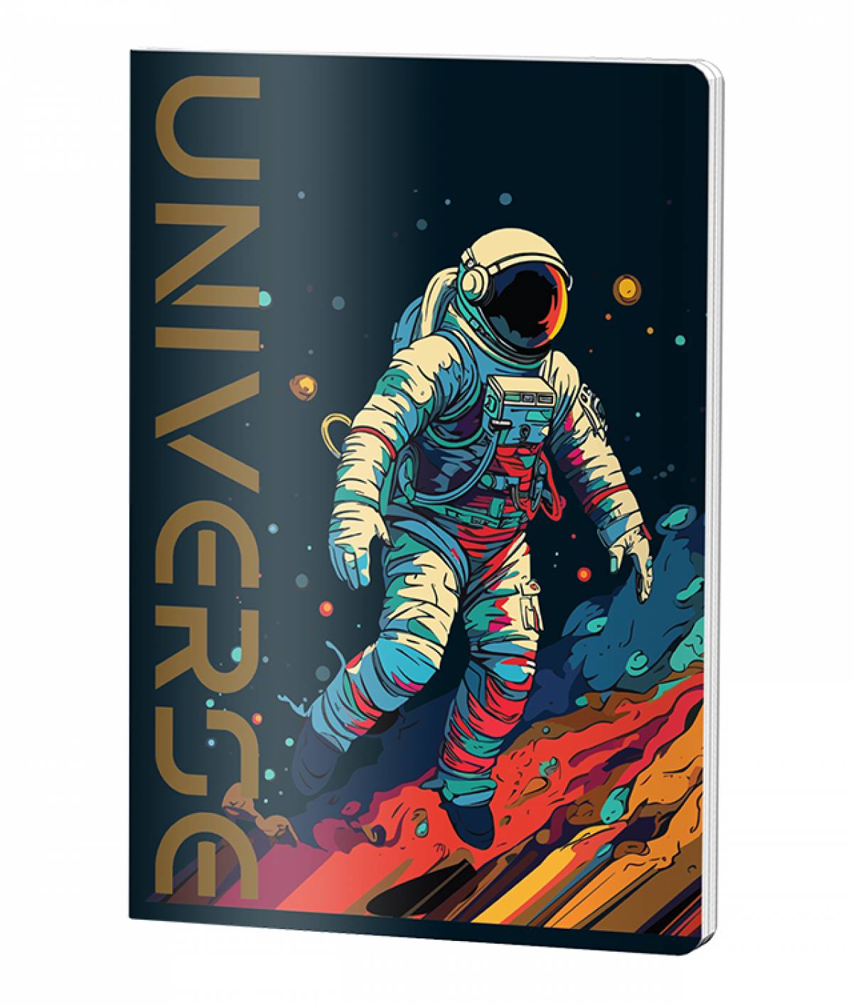 Caiet Matematica, A4 Studentesc, Pigna Clasic, 80file, 70 gr, ASTRONAUT