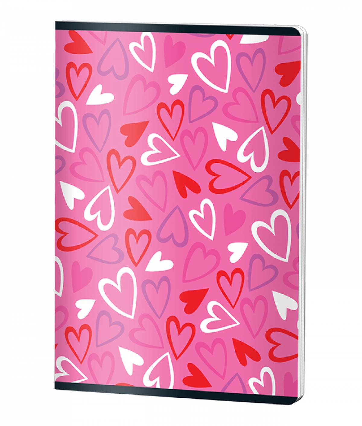 Caiet Matematica, A4 Studentesc, Pigna Clasic, 80file, 70 gr, FETE, HEARTS