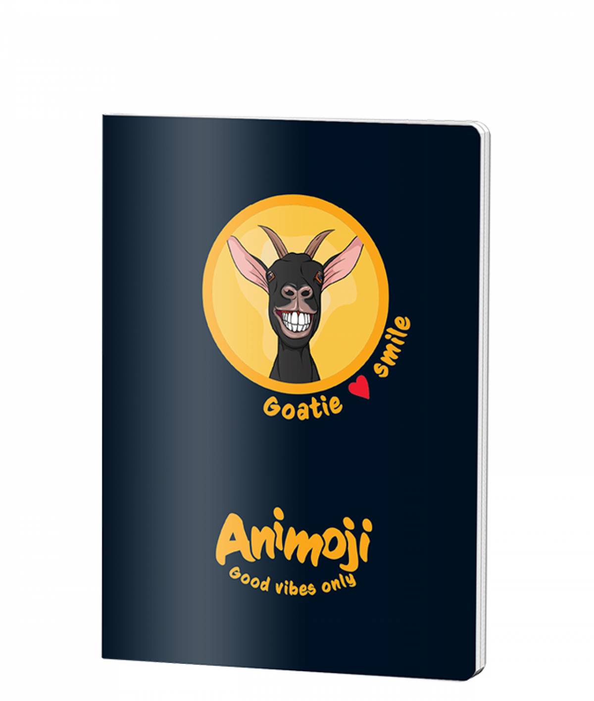 Caiet Matematica, A5, ANIMOJI, 48file, 70 gr, GOATIE WH