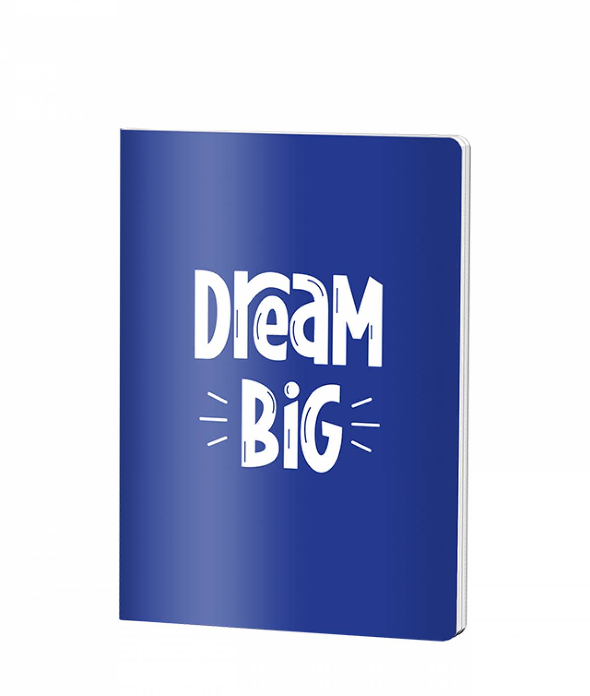 Caiet Matematica, A5, Pigna , coperta plastic, 48file, 70 gr, DREAM BIG BLU AF