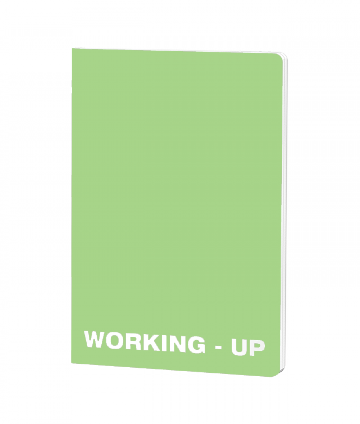 Caiet Matematica, A5, WorkingUp, coperta plastic, 48file, hartie 60gr, VERDE PASTEL