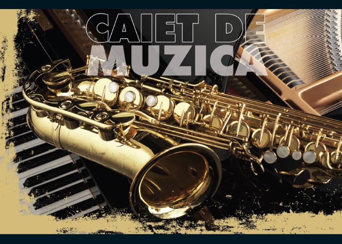 Caiet Muzica, 17x24cm, Pigna Classic, 24file, 60gr 39