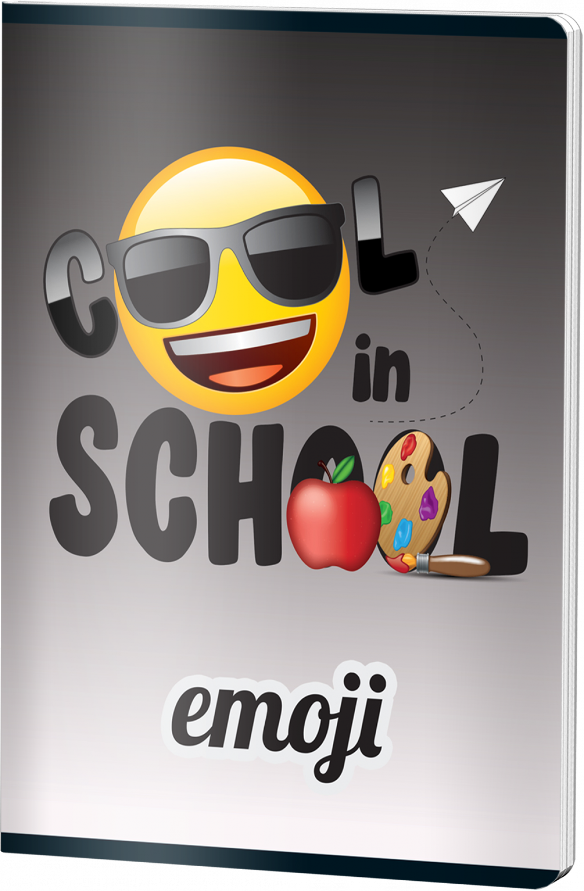 Caiet velin, A5, EMOJI CLASIC, 48file, 70gr AT SCHOOL