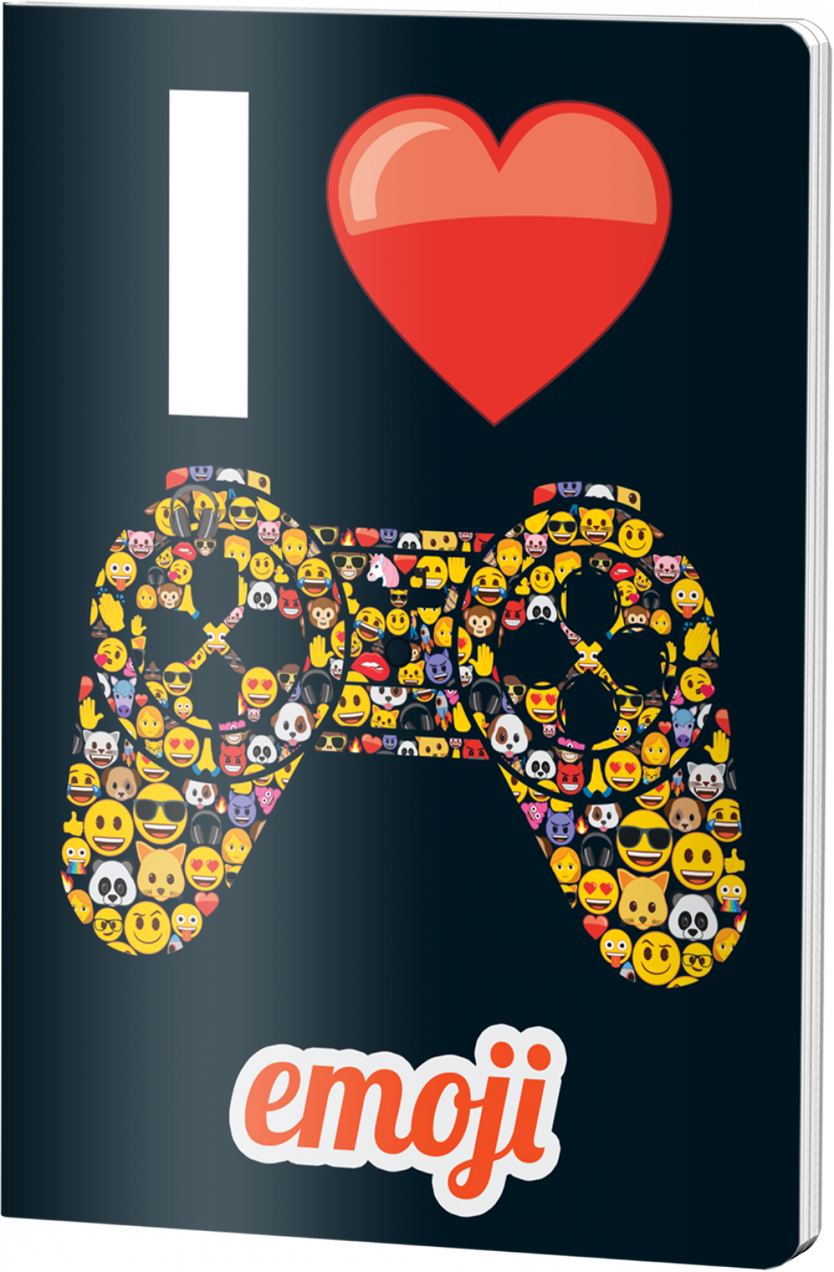 Caiet Velin, A5, EMOJI CLASIC, 48file, 70gr GAMING