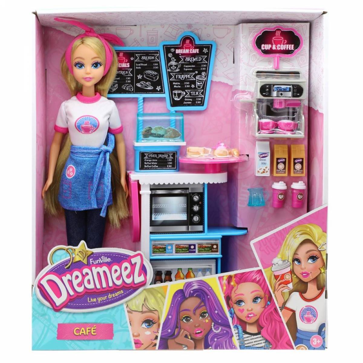 Jucarie DREAMEEZ - PAPUSA IN CAFENEA