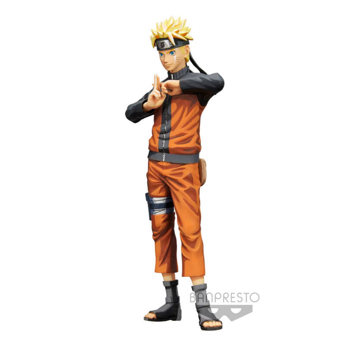 Figurina Naruto Shippuden Grandista Nero Uzumaki Naruto 27cm