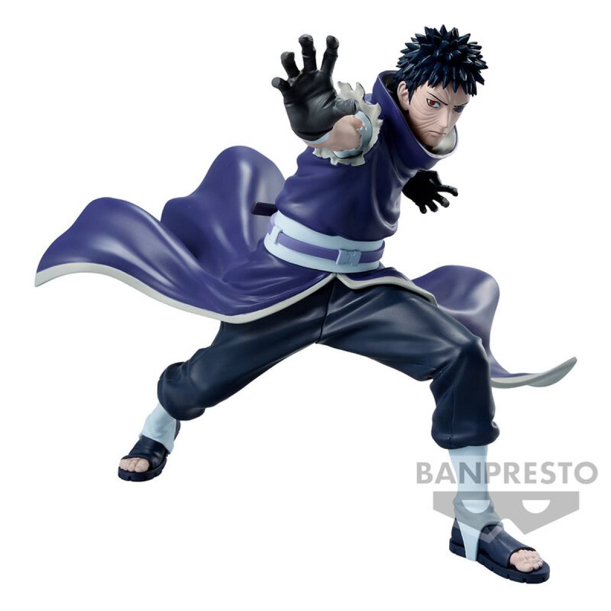 Figurina Naruto Shippuden Vibration Stars Sasuke Obito II 14cm