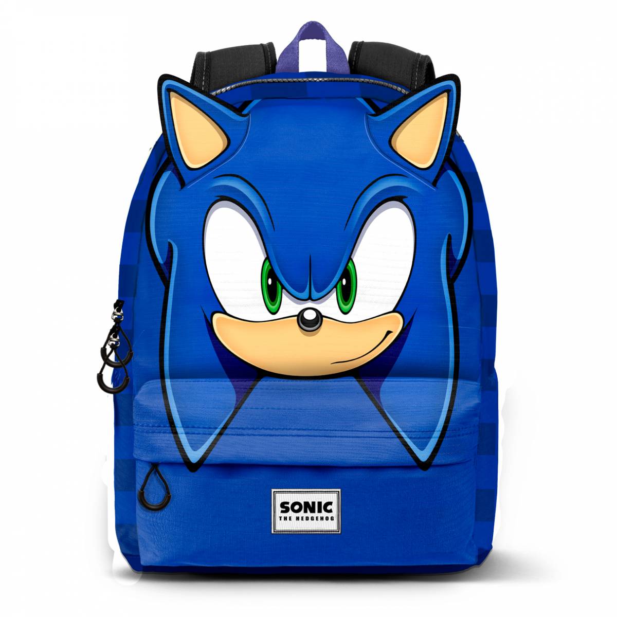 Ghiozdan Scolar, Sonic 3D, 1 Compartiment, Albastru, 31cm x 44cm x 18cm