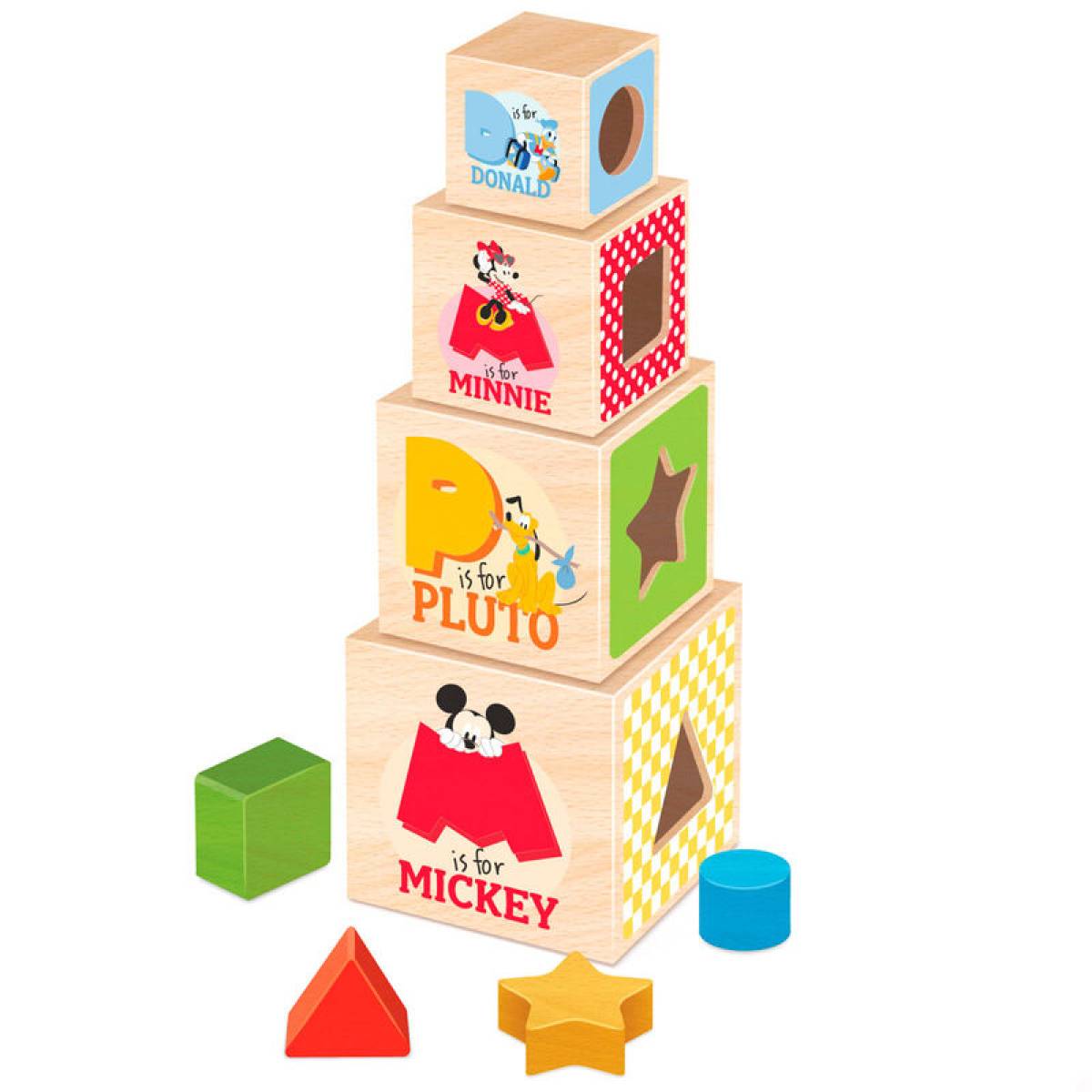 Turn din piese de lemn Disney