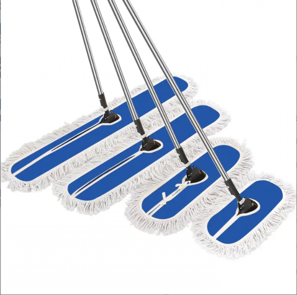 Mop bumbac 90cm coada metalica 135cm