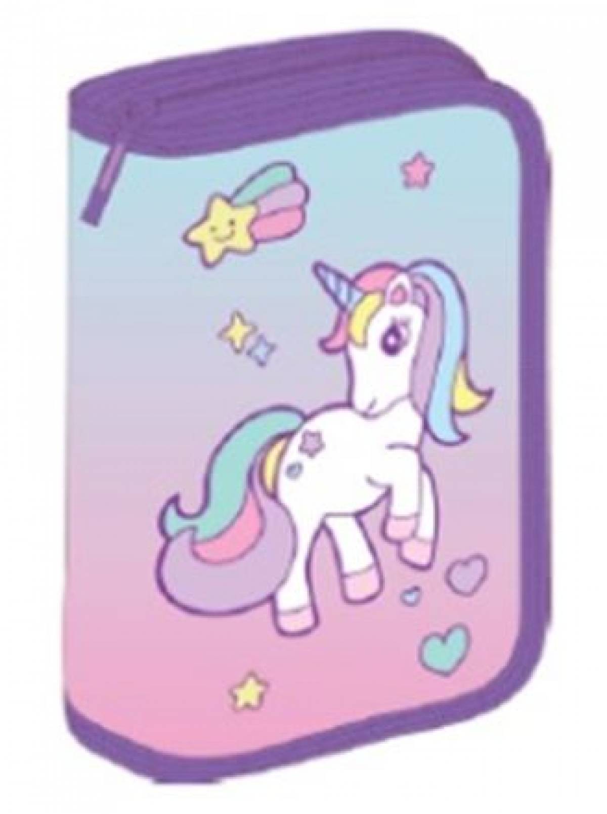 Penar SF 2extensii 31piese BC Roz Unicorn