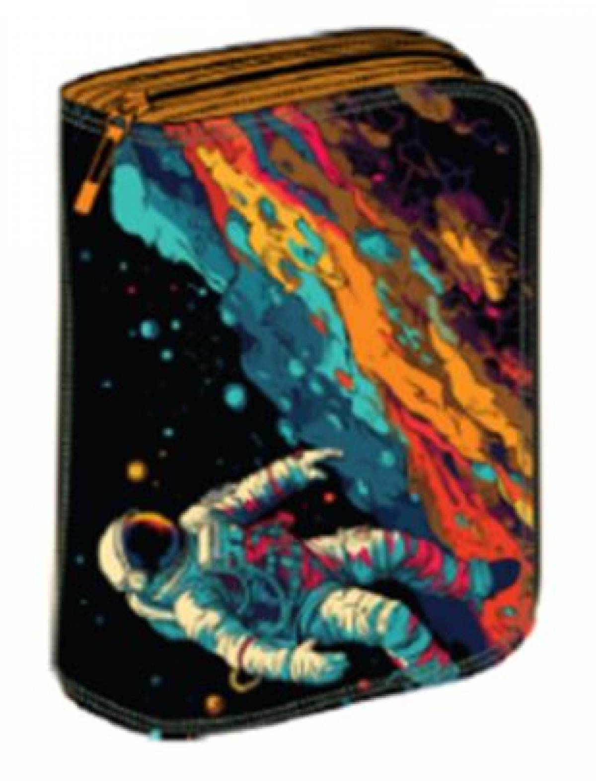 Penar SF 2extensii 31piese CP Negru Astronaut