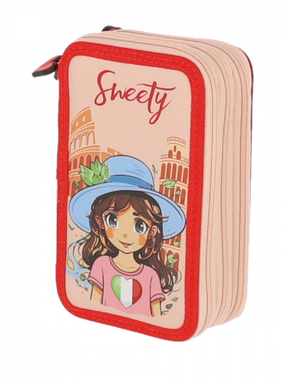 Penar, 3 fermoare ,SWEETY Echipat 24 piese ,STILOU ITALY