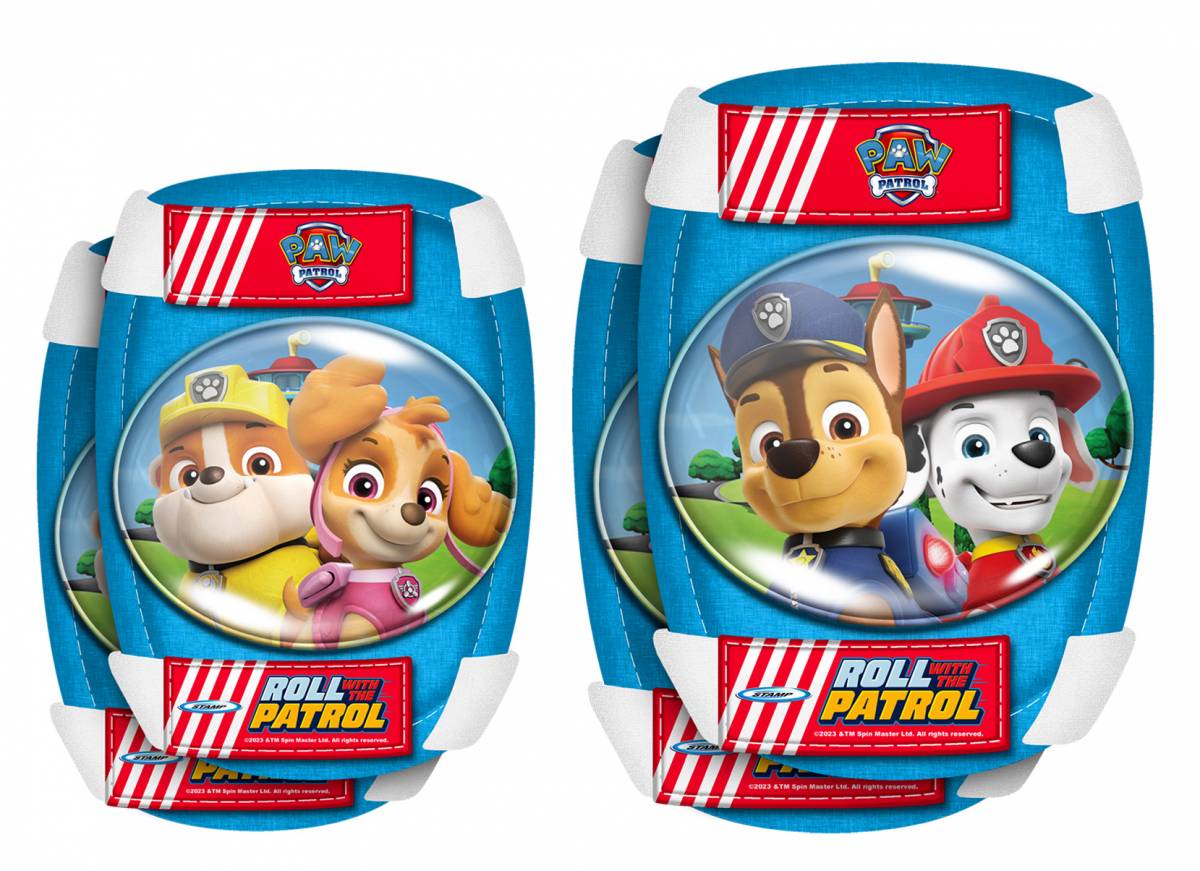 Protectii copii Paw Patrol coate si genunchi