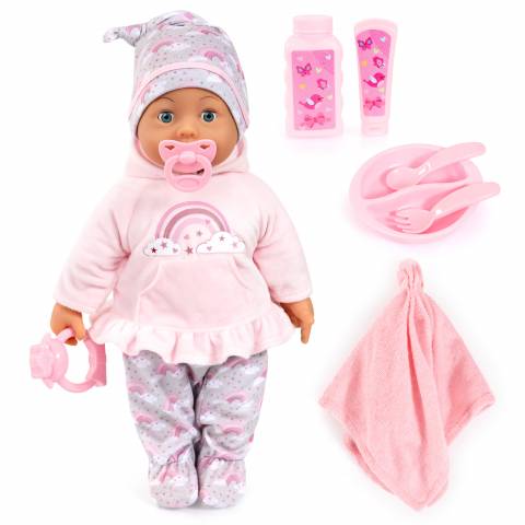 Papusa Baby Bambolina 46 cm interactiva