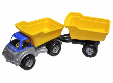 Basculantă 32 cm cu remorcă